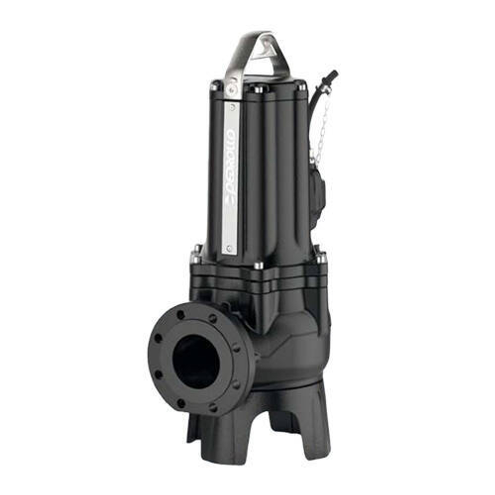 Насос фекальный Pedrollo VXC4 55/100 - 4 кВт (3x400 В, Qmax 2200 л/мин, Hmax 12,2 м, кабель 10 м)