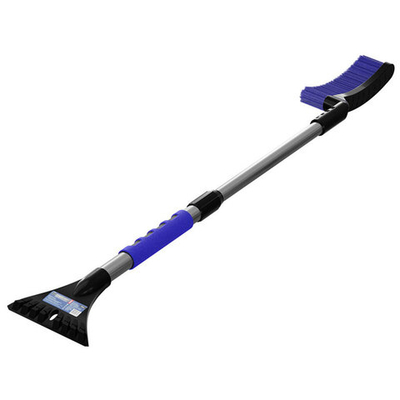 Щетка со скребком OKTAN FLAP, телескопическая ручка, черная, 700-1000 мм (Черный) А3-01-33