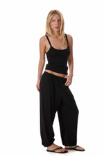 BAMBOO BLACK PANTS