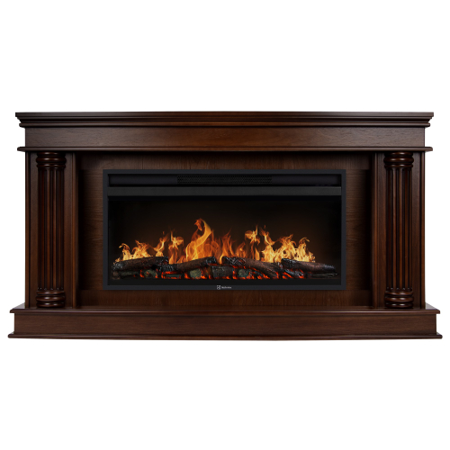 Каминокомплект: Очаг Electrolux EFP/P-3620LS, портал Olympia 42/40/36, канадский дуб