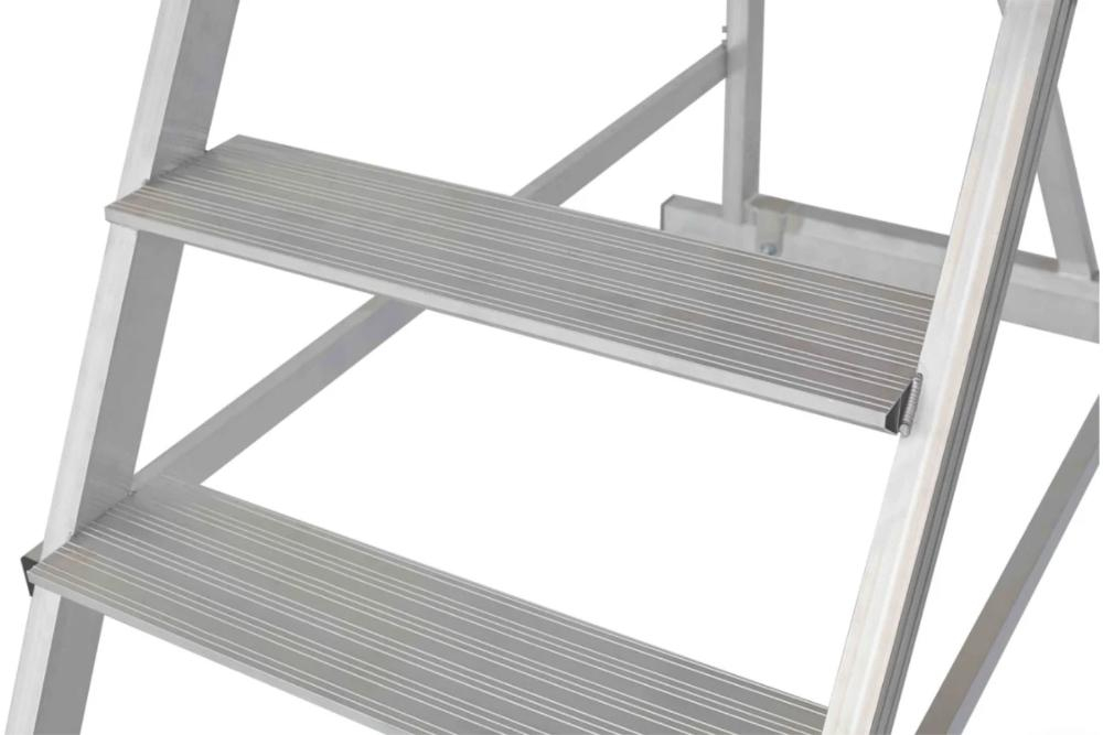 Вышка - стремянка разборная на колесах (150 кг) MEGAL ВС-1.0