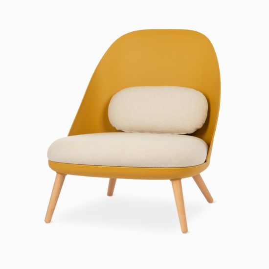 Кресло Colmar желтое