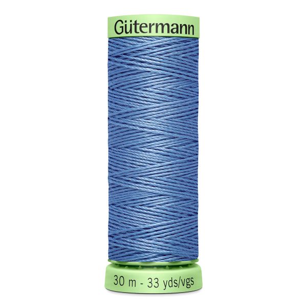 Нитки отделочные Gutermann Top Stitch 30 (30 метров), 5 кат. | 074 сиренево-джинсовый
