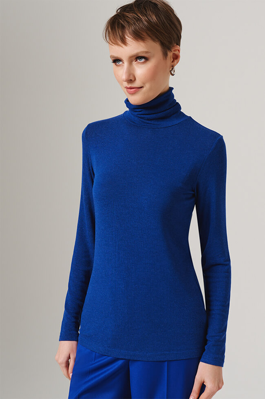 23110 Водолазка женская (ультрамарин)