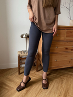 Легинсы с мягким поясом soft touch, Серый графит