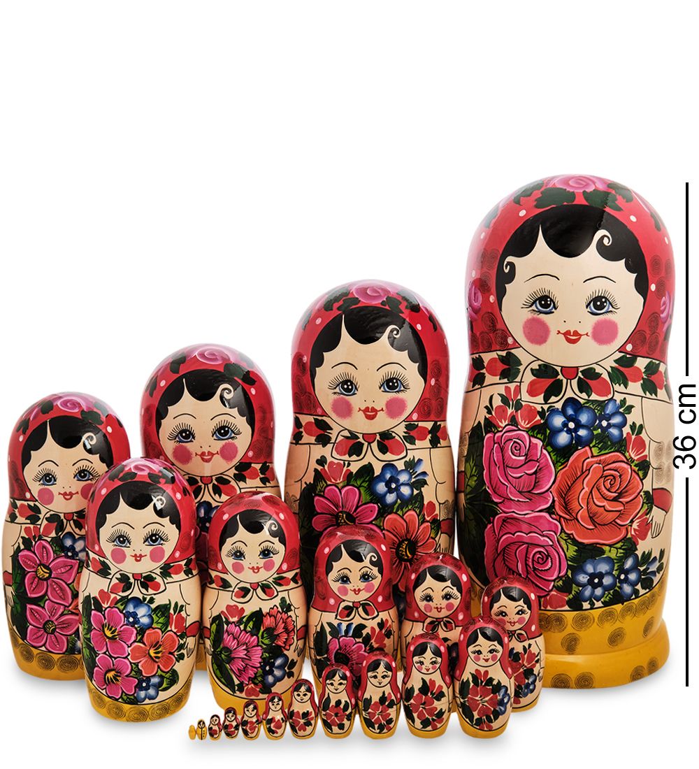 Народные промыслы МР-10/14 Матрешка 20-кукольная (Семеновская)