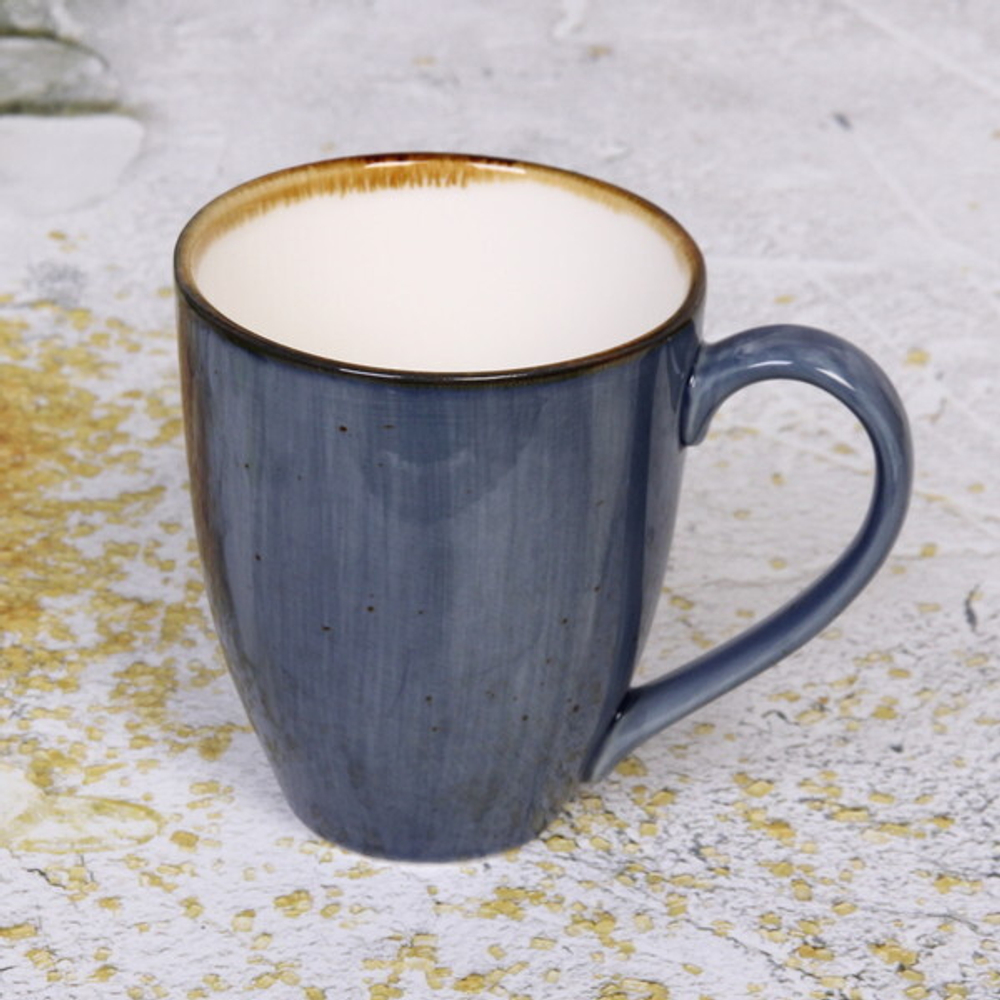 Кружка керамическая 350мл «Corsica blue» 12,5*10см