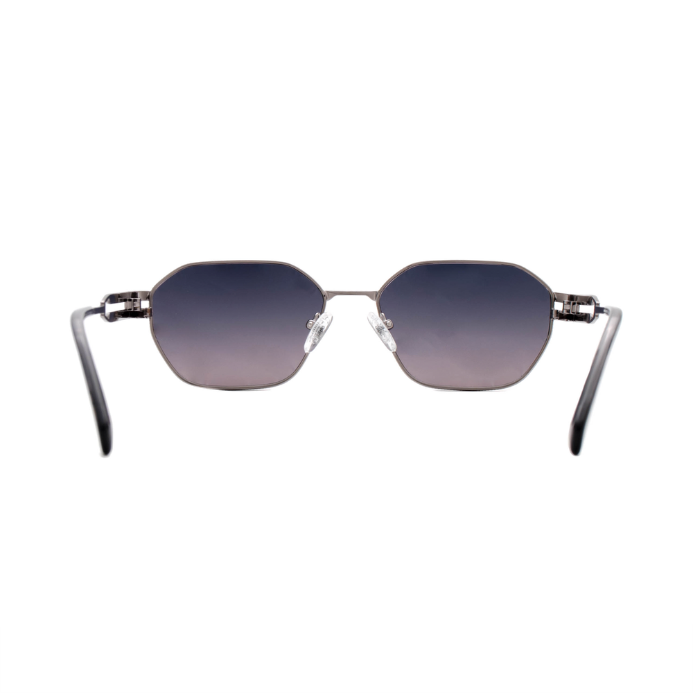 Очки Elfspirit Sunglasses 1231 c.003 многогранник черные серебряные