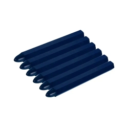 Мелки маркировочные КОБАЛЬТ восковые. синие. 120 мм. 6 ШТ.