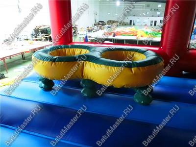 Батут "Спорткомплекс" с тентом 8*8*5 м