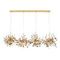 Подвесной светильник Crystal Lux GARDEN SP3х4 L1600 GOLD
