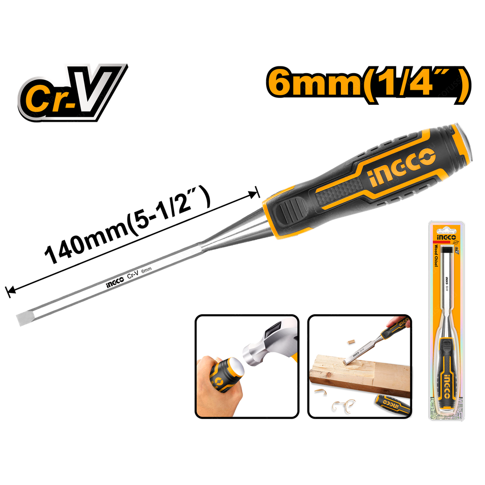 Стамеска 6 мм INDUSTRIAL