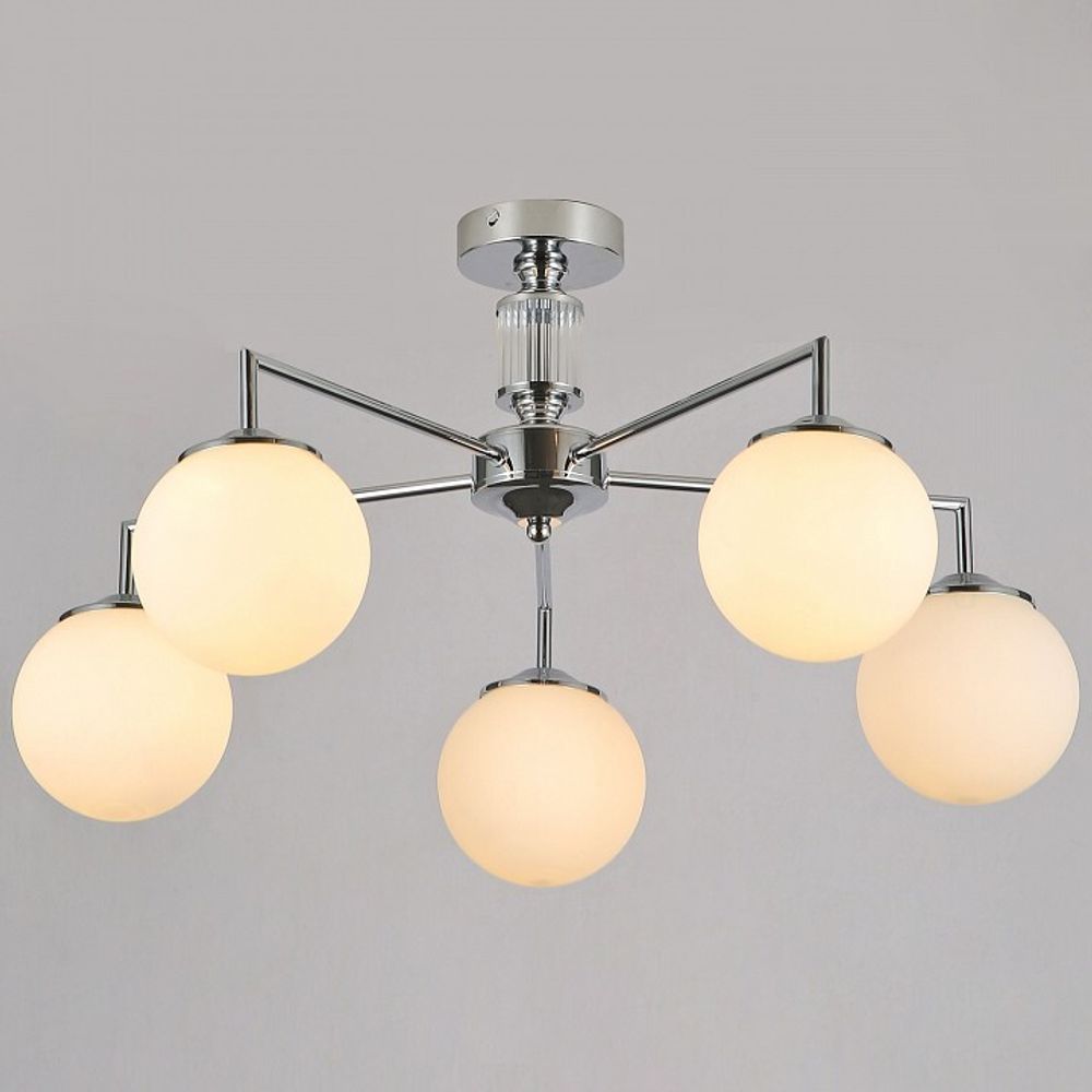 Люстра на штанге ILLUMICO IL0064 IL0064-5C-79 CR