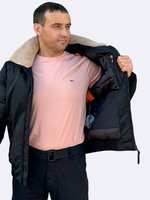 Куртка бомбер Corbona Зима черный