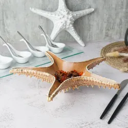 Блюдо для подачи 28*28 см h6 см 100 мл Звезда Pearl Starfish Frutti di Mare P.L. [1]