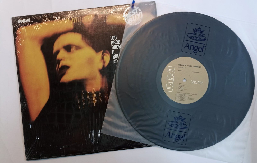 Винтажная виниловая пластинка Lou Reed Rock N Roll Animal (Canada 1980)