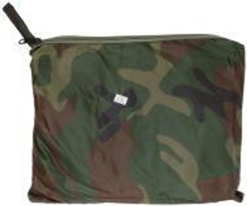 Дождевик-плащ, нейлон+ПВХ, ветро- и влагозащитный, с капюшоном и карманами, р-р XXL, "Камуфляж", FIT, 12162 ---