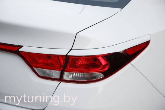 Реснички на фонари задние для Kia Rio IV