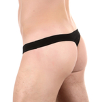 Сексуальные низкие трусы-тонги из хлопкового полотна (Размер: XXL) (Цвет: голубой)