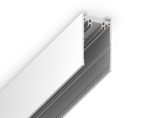 Шинопровод накладной Magnetic 220V GL1003 WH белый IP20 2000*30.6*56 (заглушки в комплекте)