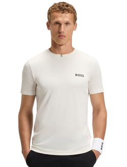 Мужская теннисная футболка BOSS TOC - open white