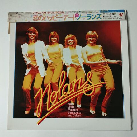 Винтажная виниловая пластинка LP The Nolans Making Waves (Japan 1980) (Obi)