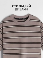 Футболка для девочки в полоску y2k