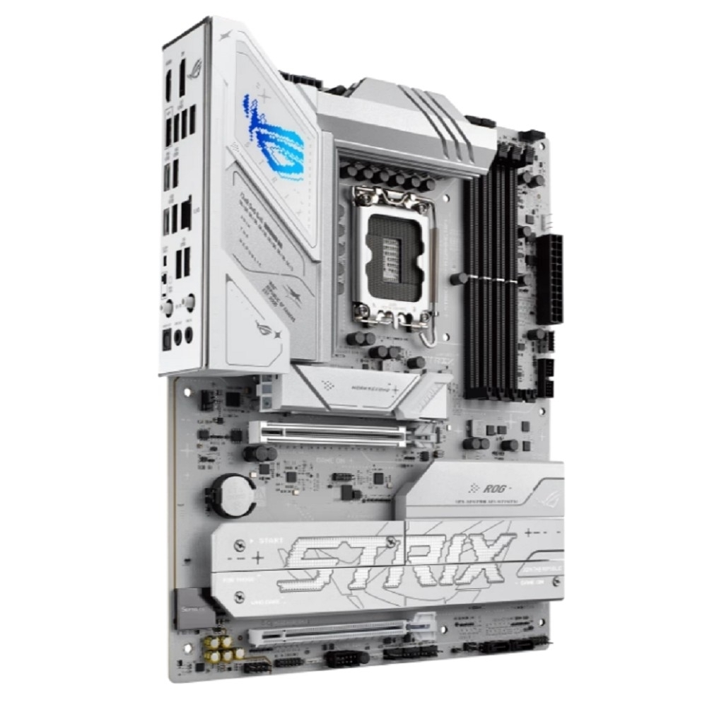 Материнская плата ASUS ROG STRIX B860-A GAMING WIFI (Socket 1851, ATX, 4xDDR5(256GB), DP / HDMI / USB4, 1xPCIe 5.0x16 / 1xPCIe 4.0x16, 1xLAN(2.5GbE), Wi-Fi, BT, 4xSATA 6Gb / s, 4xM.2, 2xType-C, 4xUSB 3.2, 4xUSB 2.0)
