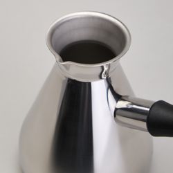 ТУРКА AGNESS, 350МЛ, НЕРЖ.СТАЛЬ 304, ТЕРМОАККУМУЛИРУЮЩЕЕ ДНО, ИНДУКЦИЯ