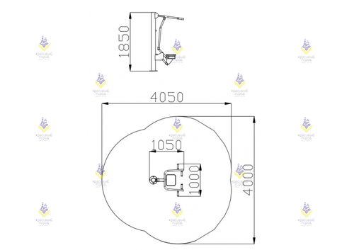 Уличный тренажер «Подтягивание»