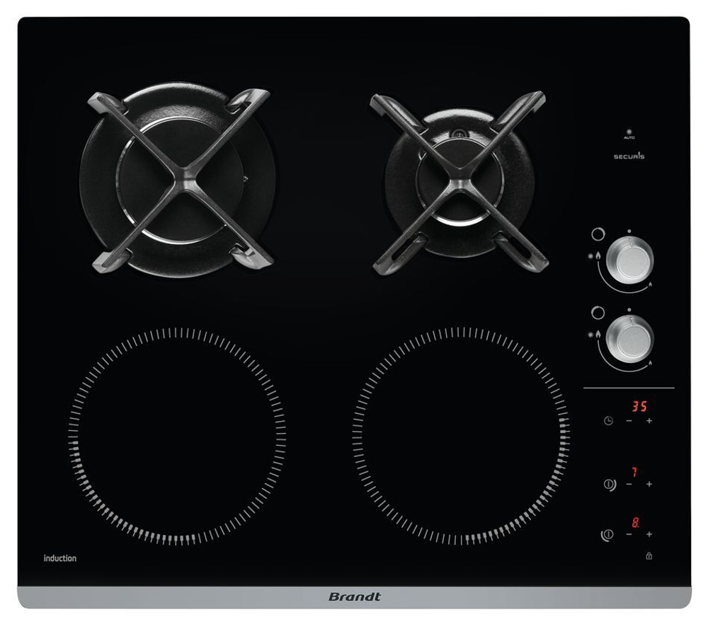 Комбинированная варочная панель BRANDT BPI6414BM