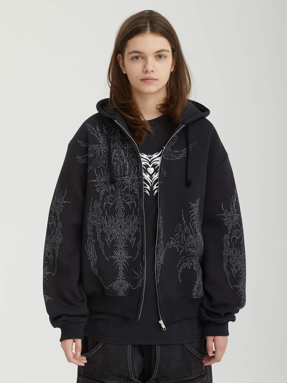 Женская Толстовка Enigmatic Black