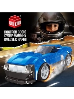 Конструктор машина 10 в 1 UNICON Mechanics, 208 деталей, 6+