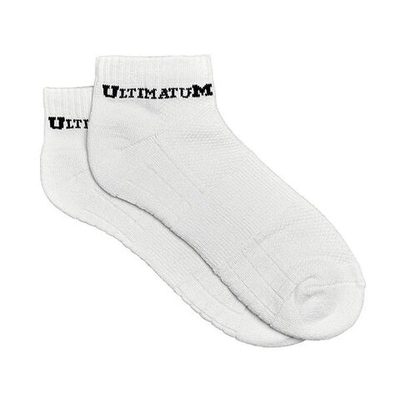 Носки ULTIMATUM BOXING белые короткие M (40-44)