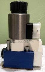 M-3SEW6U3X/420MG24N9K4/P - Гидрораспределитель седельного типа Ду 6 с электроуправлением на 420 бар, схема U, обратный клапан - P = встроенный