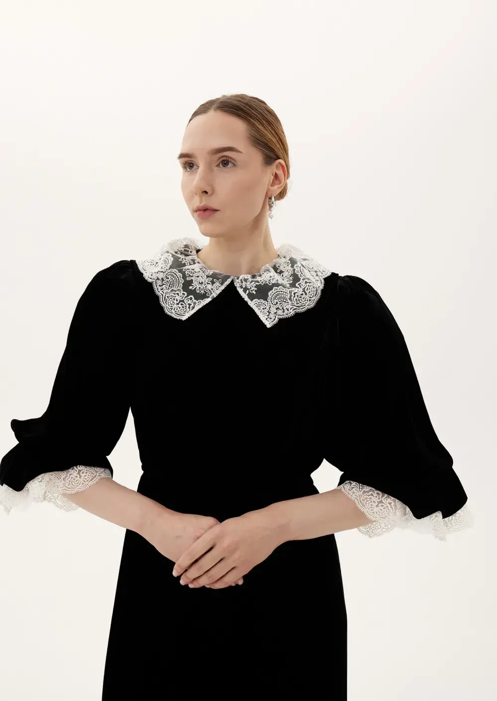 Платье «Версаль», чёрный