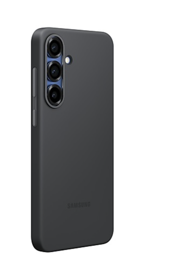 Силиконовый чехол для Galaxy S25 , черный