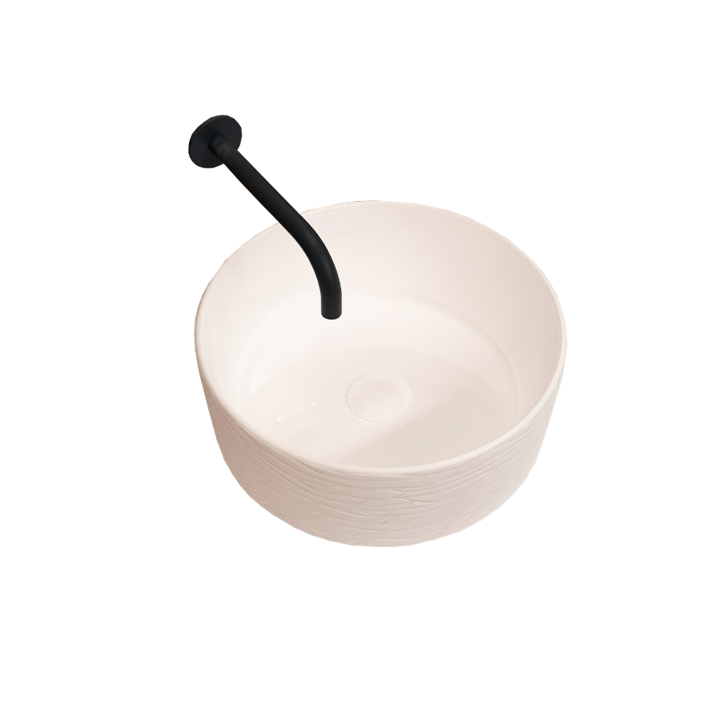 Умывальник накладной A091L круглый без перелива (410*410*165 мм)