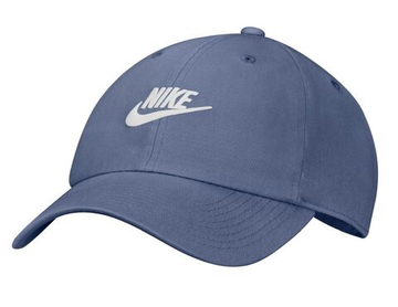 Теннисная кепка Nike Club Unstructured Futura Wash - world indigo/white