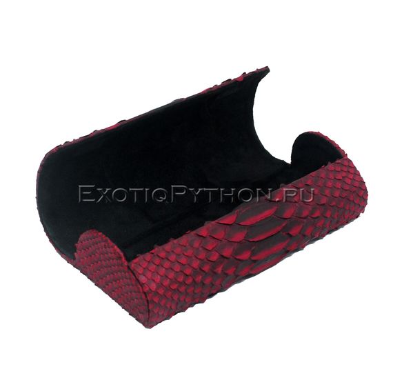 Футляр для очков из кожи питона AC-66