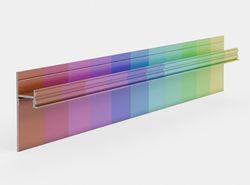 Теневой плинтус скрытого монтажа Pro Design 7209 любой цвет, 2700x17,5x52 мм