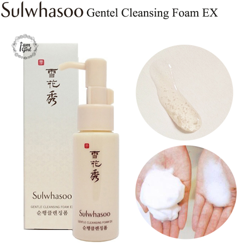 Sulwhasoo Gentle Cleansing Foam нежная пенка для умывания