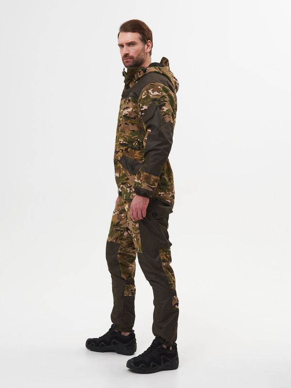 Костюм демисезонный Горка-3 Сombo ткань Смесовая Рип-Стоп/Cat's Eye цвет Мультикам/Хаки