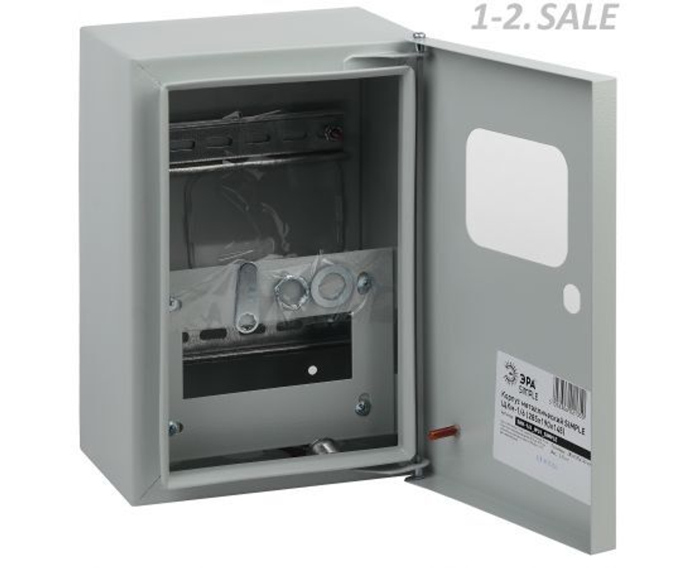 Корпус металлический ЩУРн-1/6, 285х190х145мм, IP31 NO_SIMPLE_STM_SHK-1/6_IP31 ЭРА Б0041651