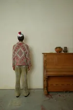 Куртка Soeurs с Расшитым Карманом / Criss-Cross Rose оранжевая