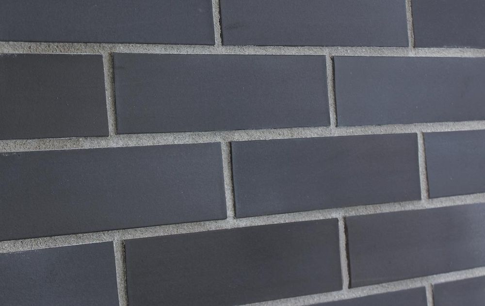 Terramatic, Plato Black AB 7103, NF/240x71x14 - Клинкерная плитка для фасада и внутренней отделки