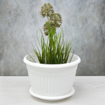 Кашпо Византия 3л, белый