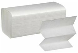 Полотенце бумажное Z-сложения, 2-х слойное, рукав