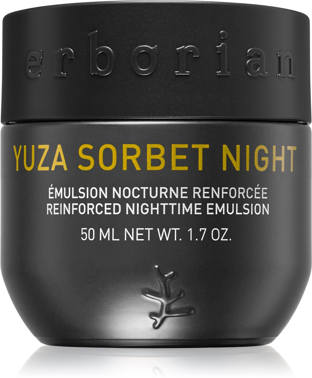 Erborian Yuza Sorbet - легкая эмульсия на ночь, укрепляющая кожу /   50  ml  / GTIN 8809255780789