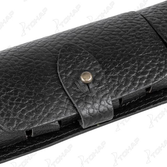 Патронташ К-12 закрытый на 24 патрона кожа HS-ПО-4